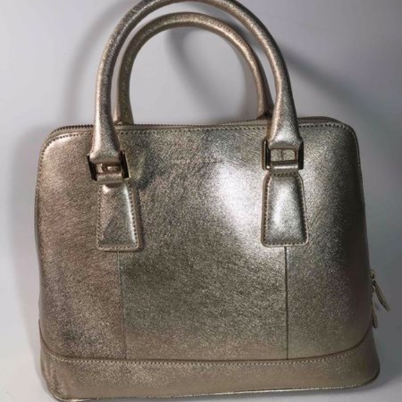 Marc Fisher Eleanor St Champagnemetallic Crossbody - Picture 1 of 6
